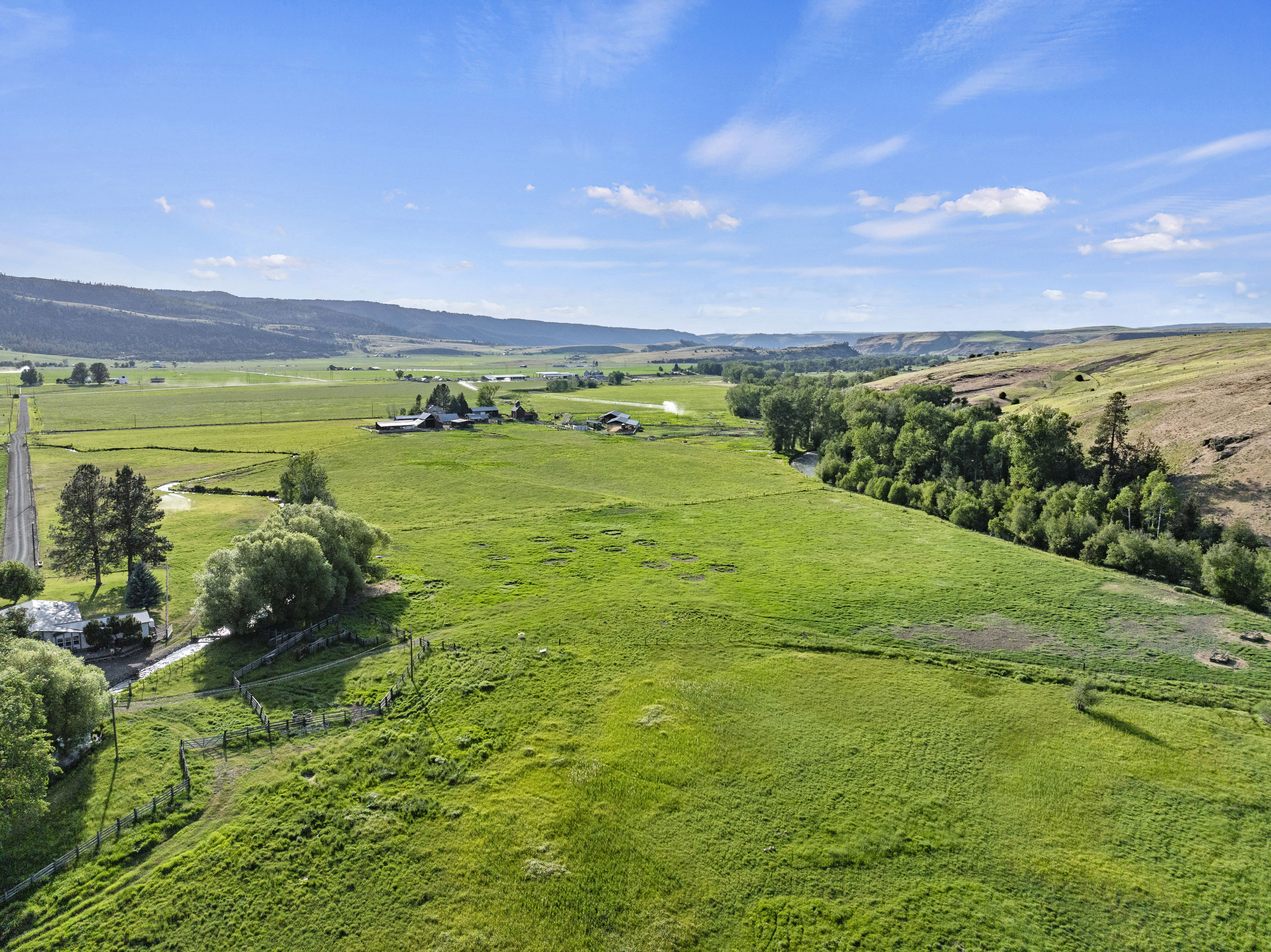 The Baker and Johnston Ranches - Stunning Riverfront Ranch for Sale in Wallowa County