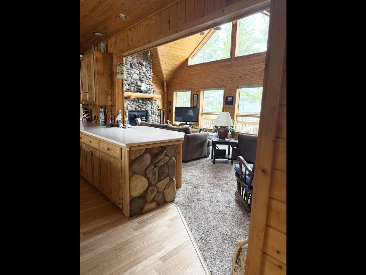 Prestigious Harbor Refuge Lakefront Home 50172420