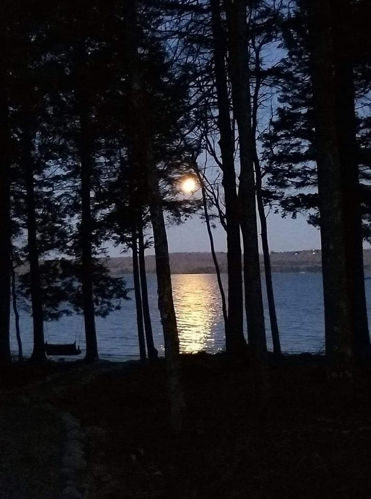 Peaceful Point Sunsets on Graham Lake