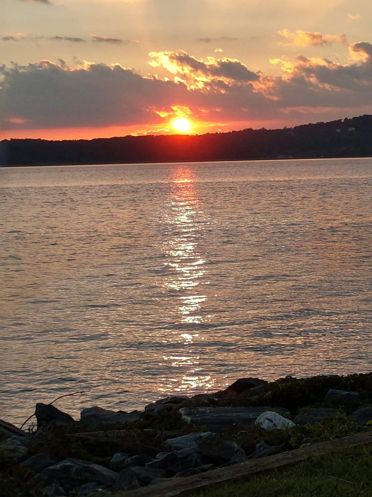 Peaceful Point Sunsets on Graham Lake
