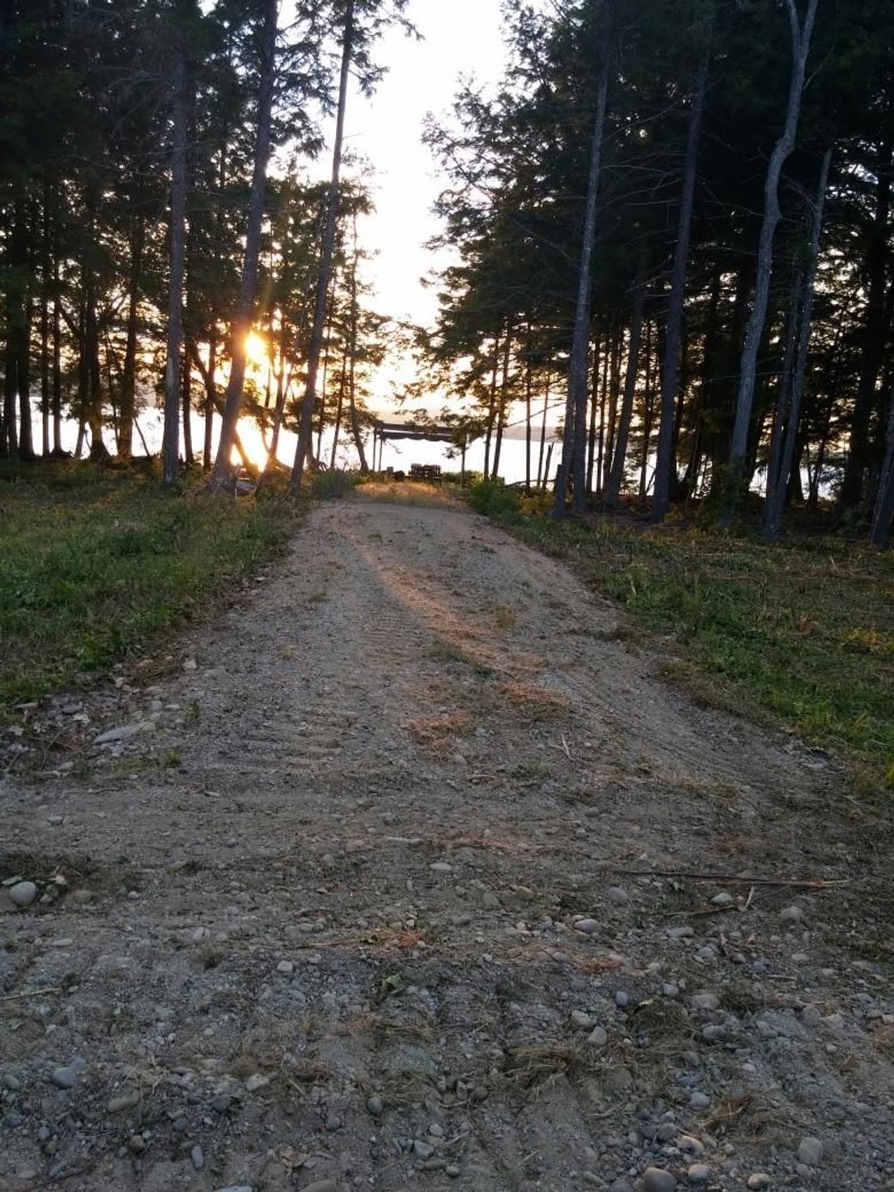 Peaceful Point Sunsets on Graham Lake