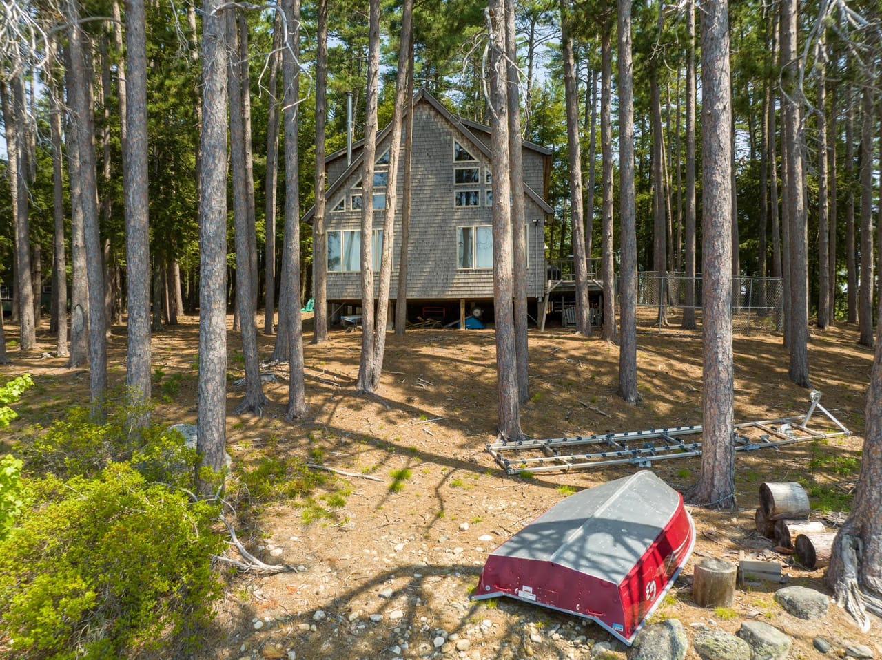 Burnt Point Sanctuary on Wabassus Lake