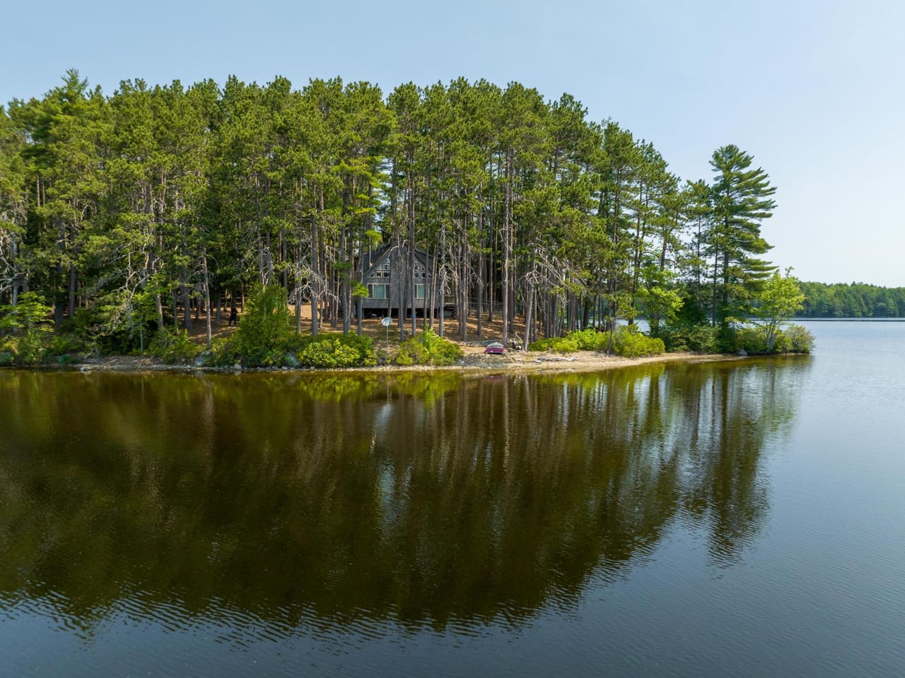 Burnt Point Sanctuary on Wabassus Lake