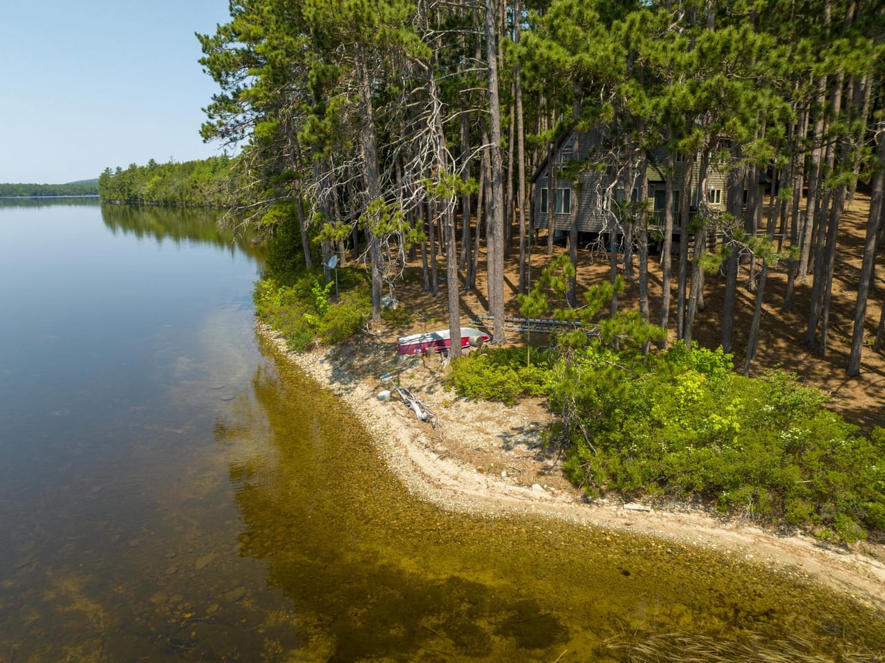 Burnt Point Sanctuary on Wabassus Lake