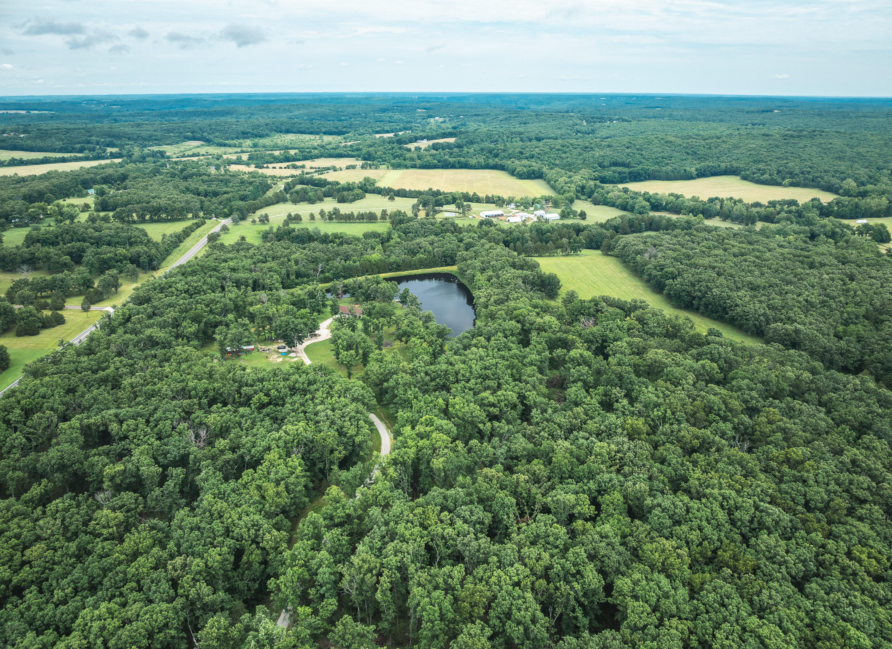 Pleasant Ridge Lake & Home
