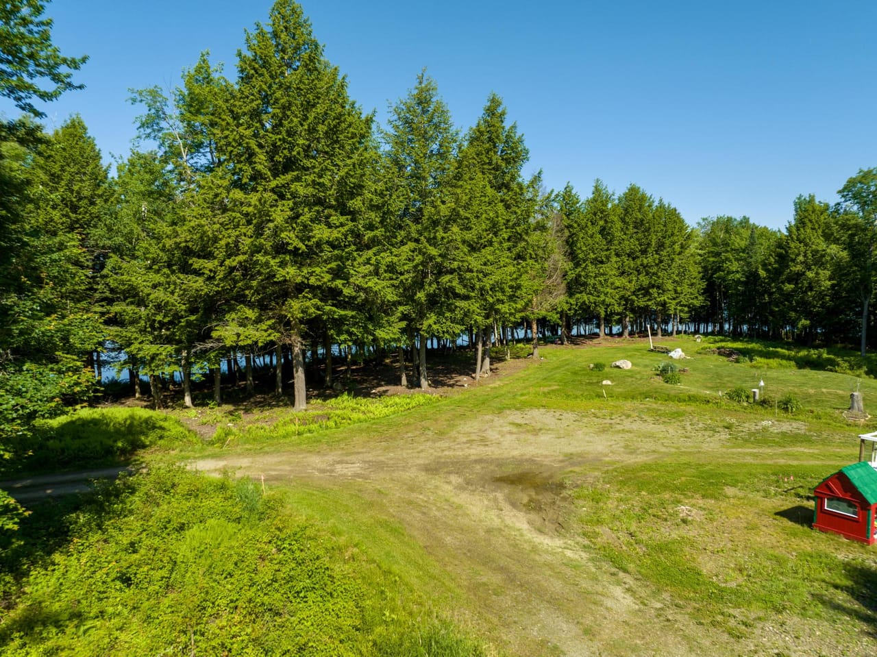 Fern Woods on Sebasticook Lake