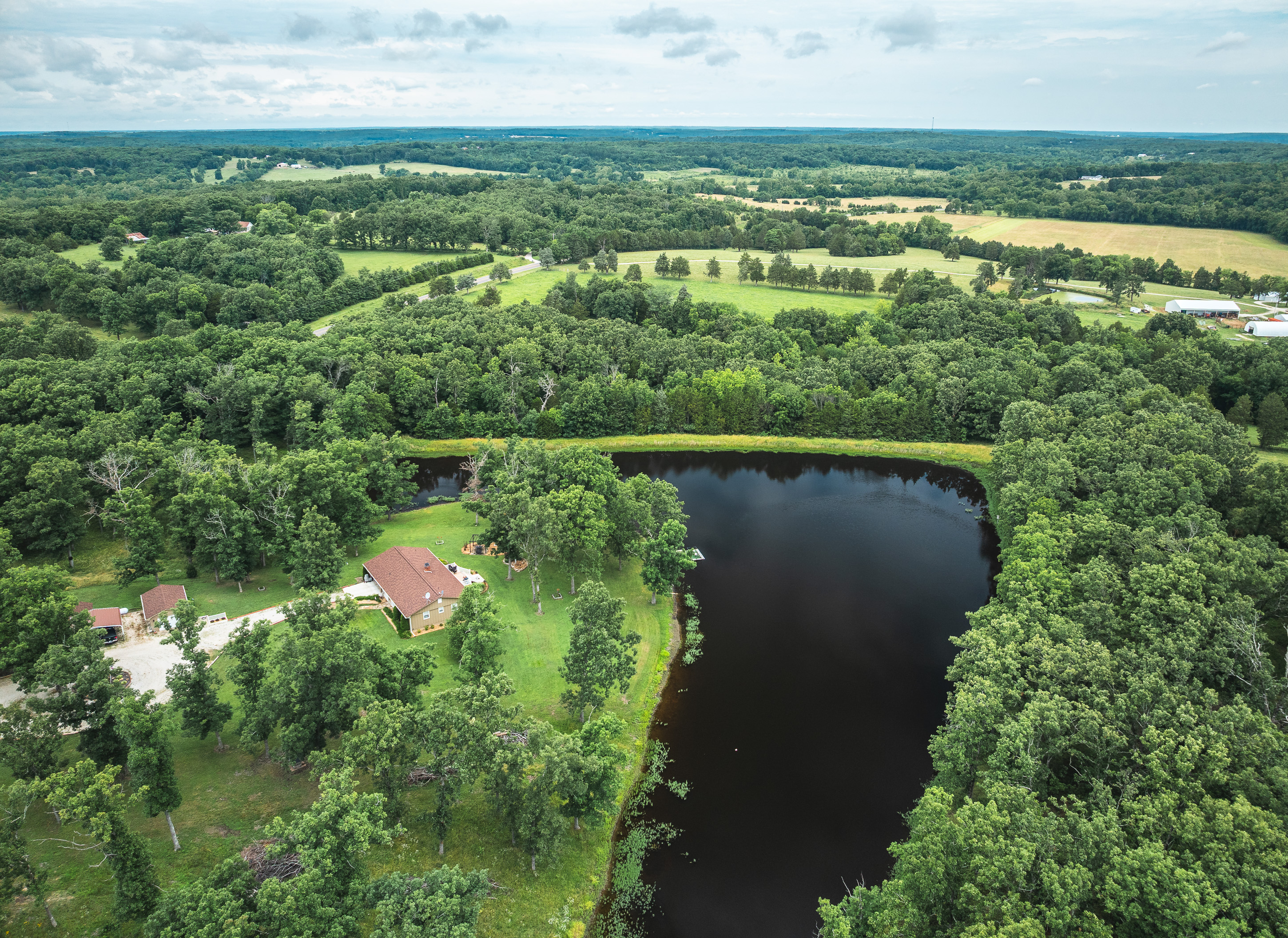 Pleasant Ridge Lake & Home