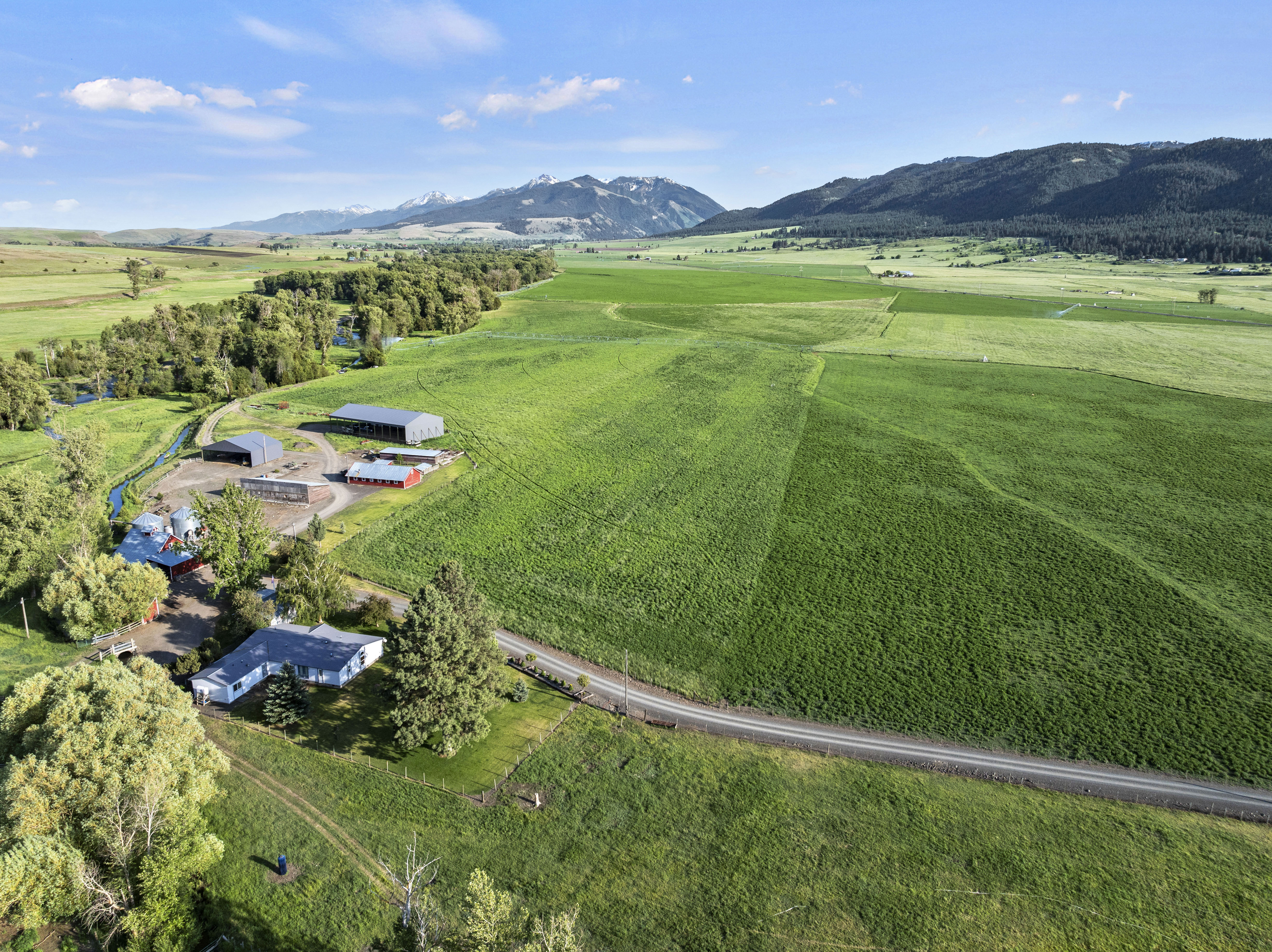 The Baker and Johnston Ranches - Stunning Riverfront Ranch for Sale in Wallowa County