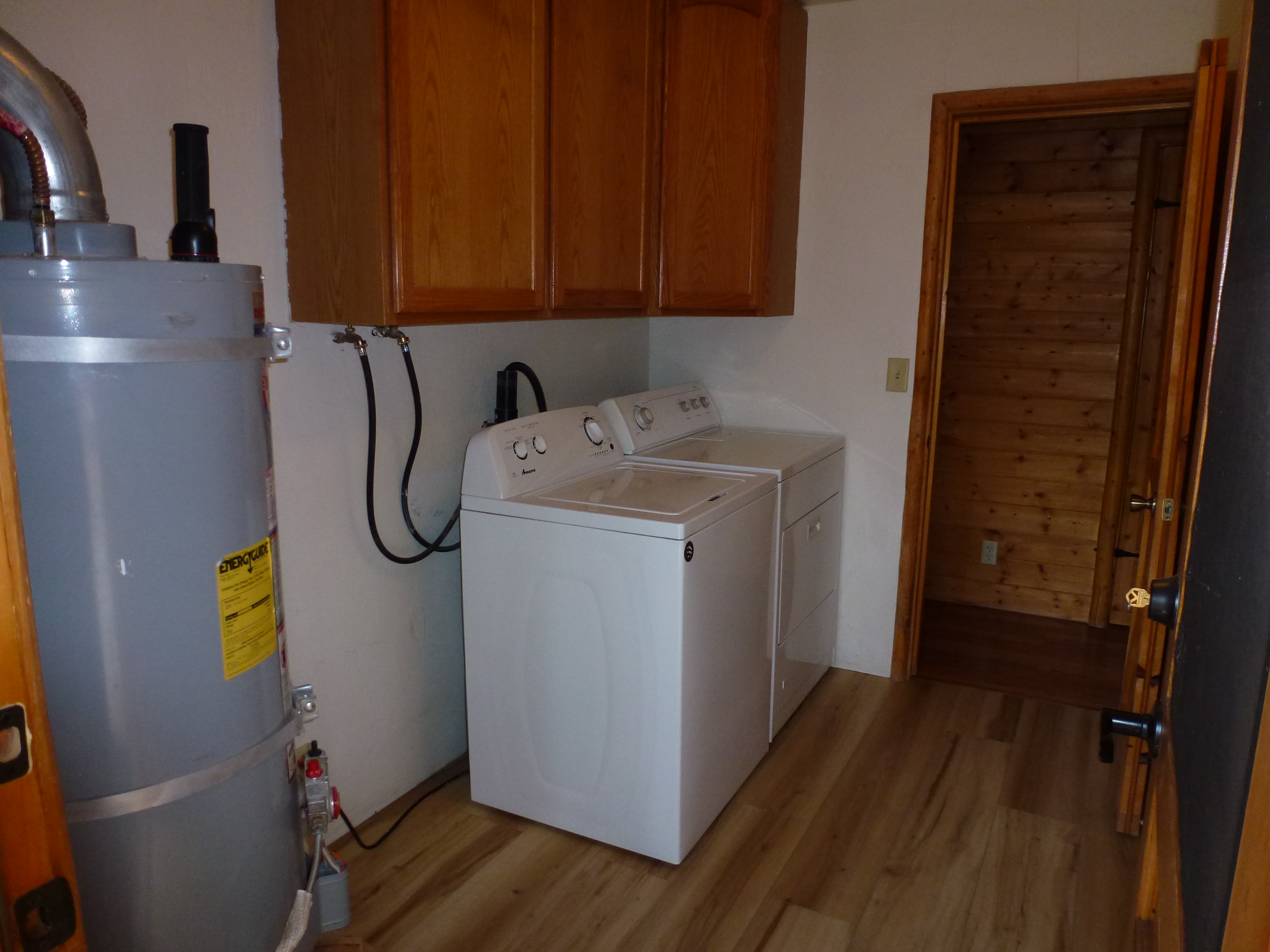 Log Home in the Pines