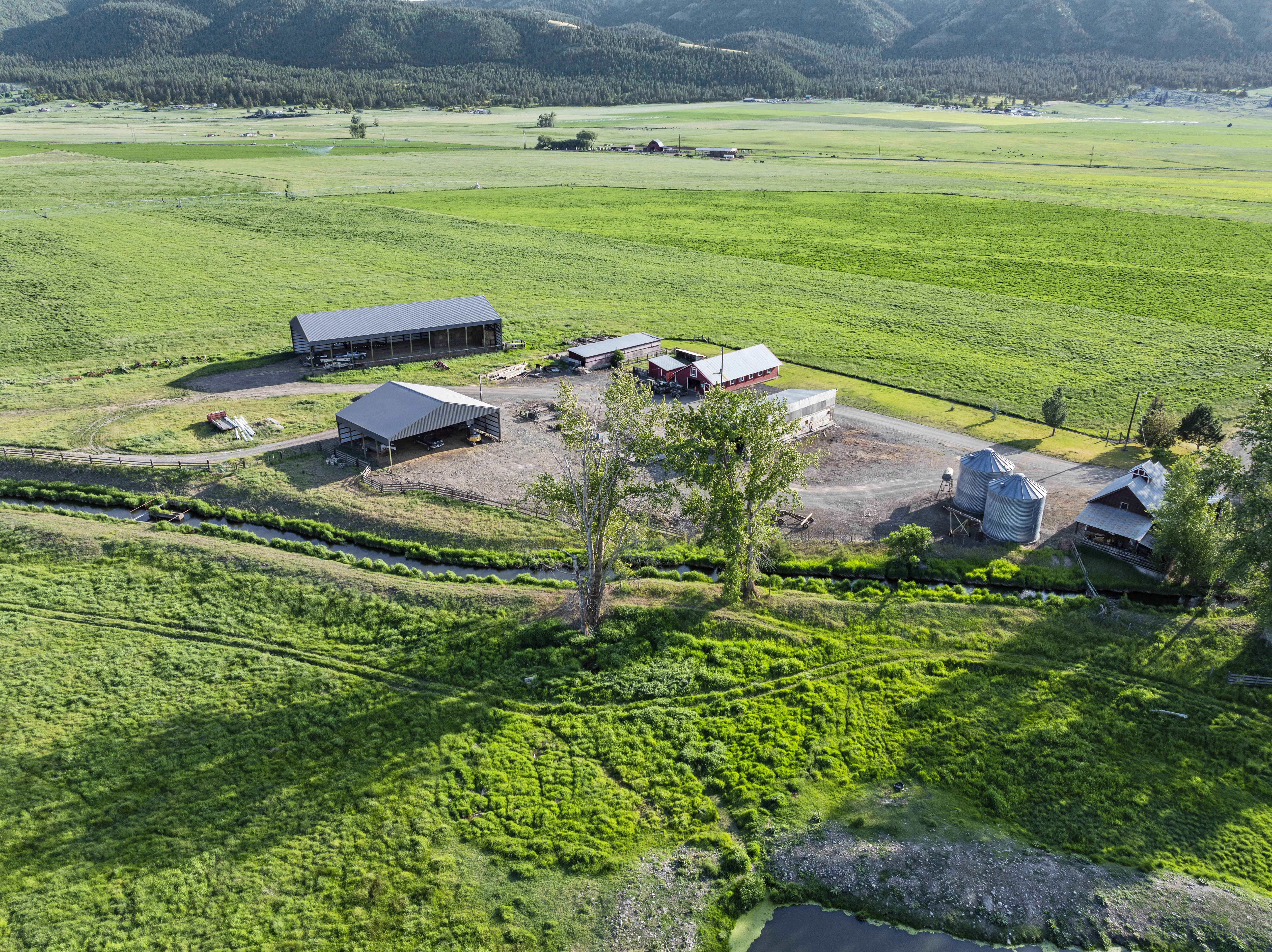 The Baker and Johnston Ranches - Stunning Riverfront Ranch for Sale in Wallowa County