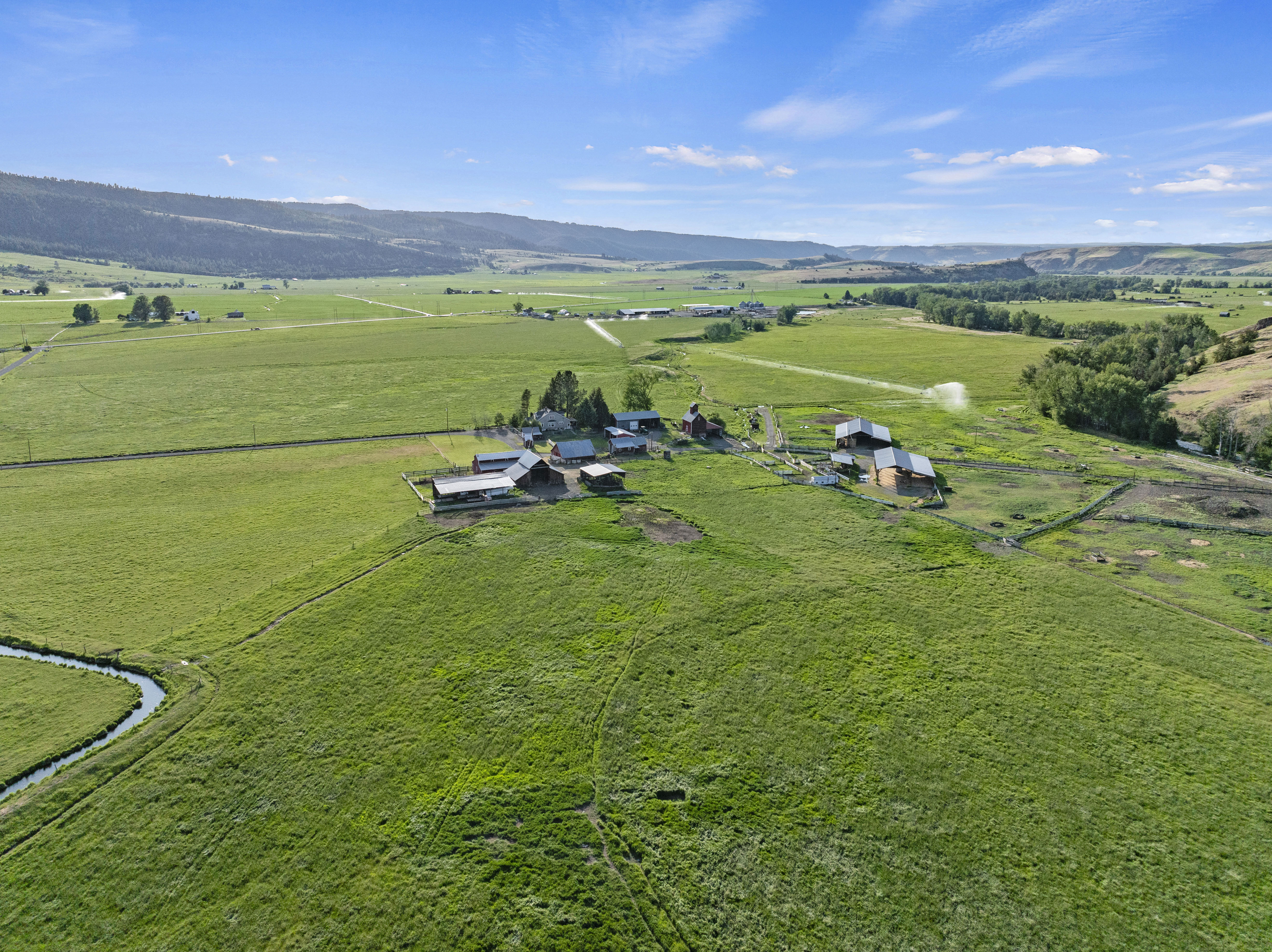 The Baker and Johnston Ranches - Stunning Riverfront Ranch for Sale in Wallowa County