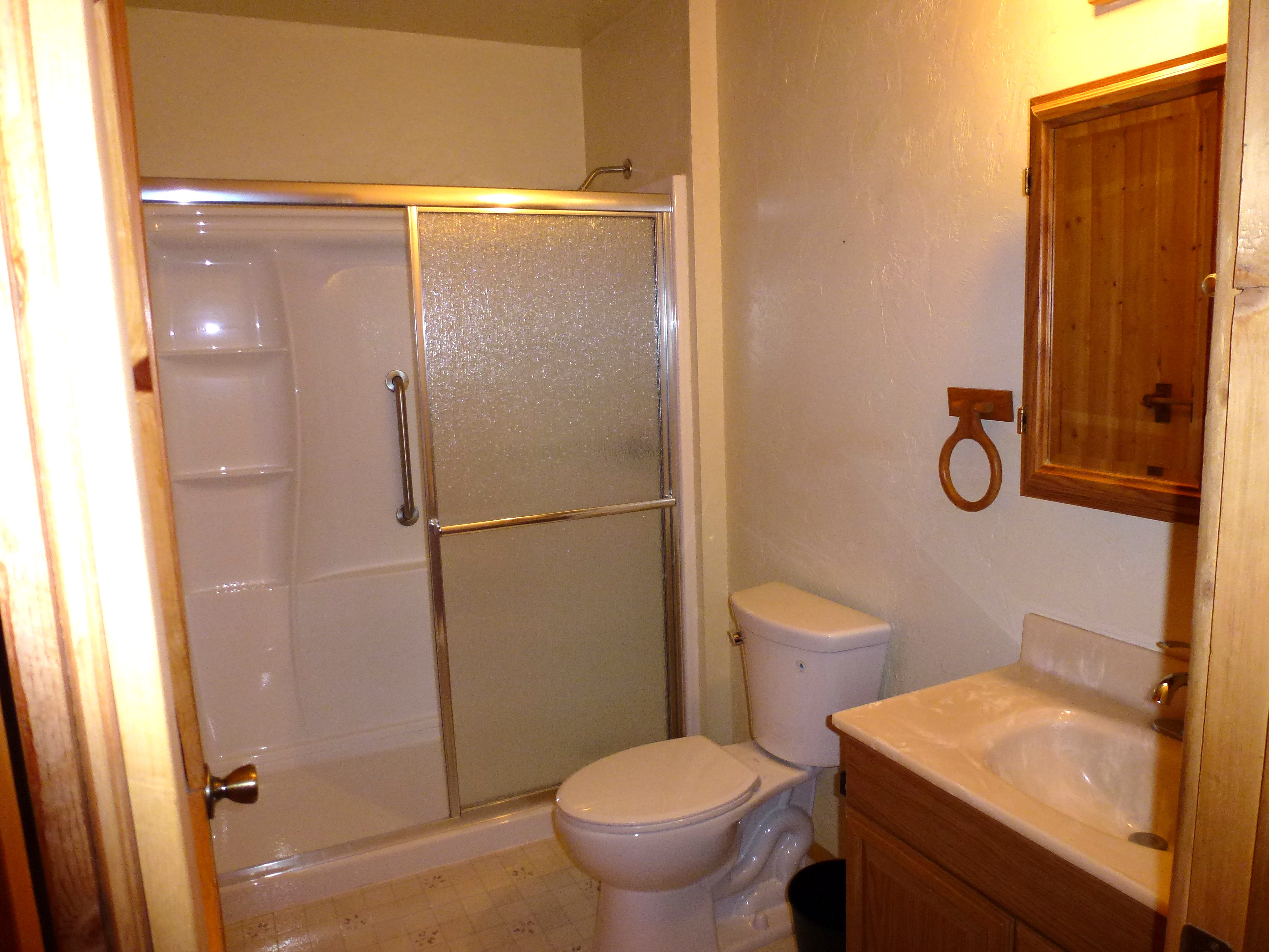 Log Home in the Pines