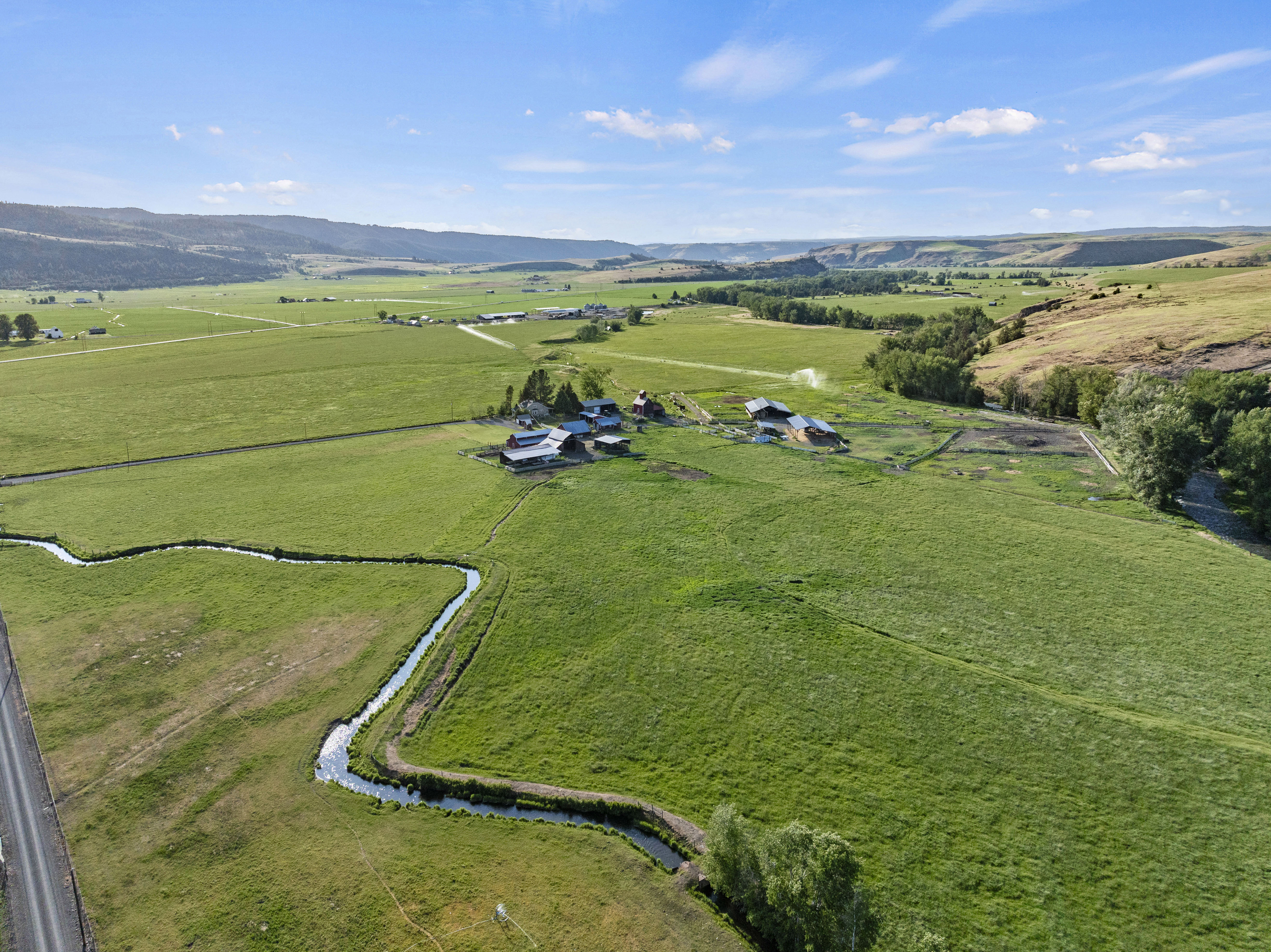 The Baker and Johnston Ranches - Stunning Riverfront Ranch for Sale in Wallowa County