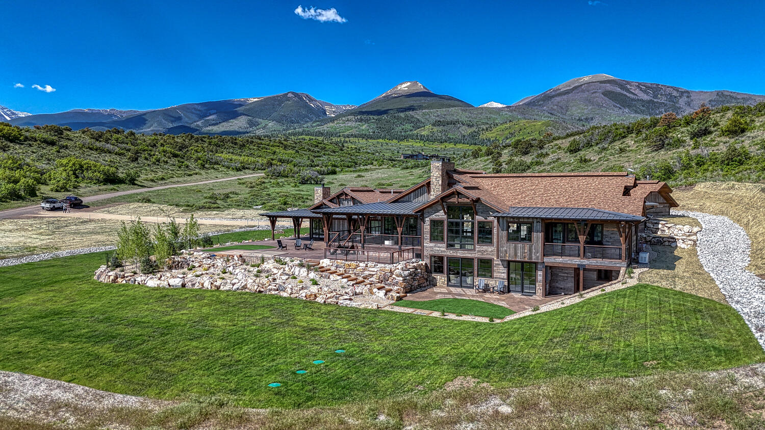 An heirloom-quality ranch estate set on 100 private acres at Maytag Mountain Ranch.