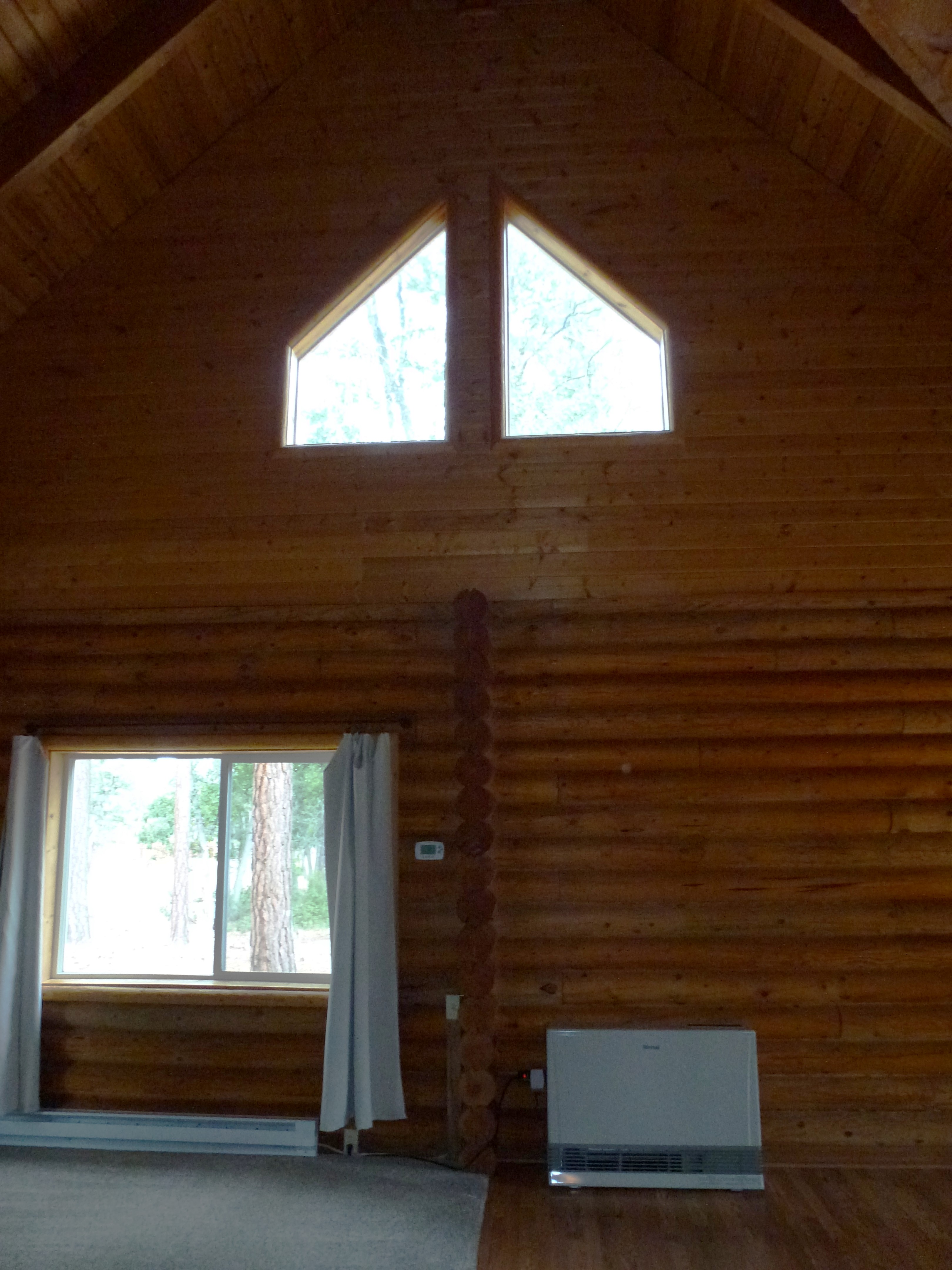 Log Home in the Pines