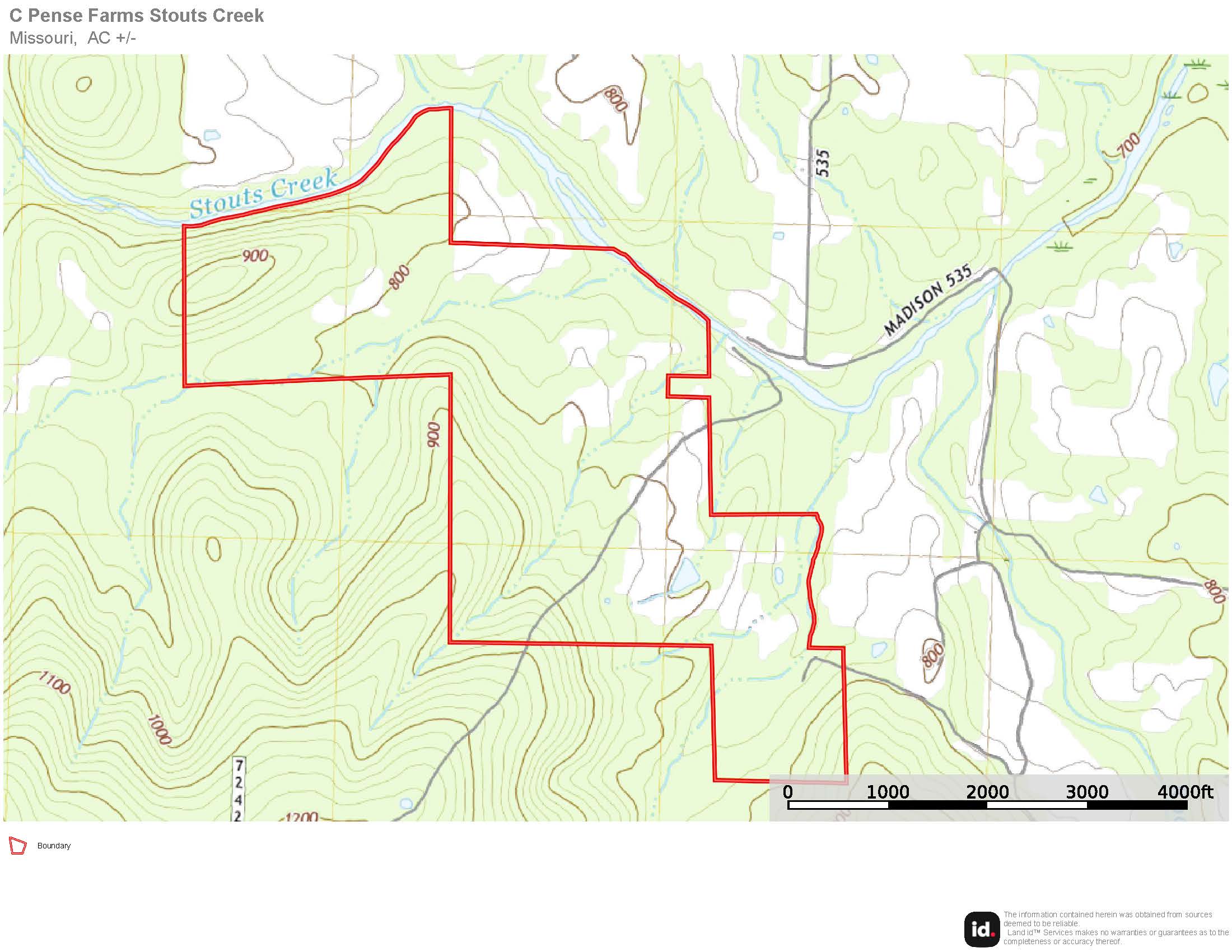 420 Acre Farm on Stouts Creek
