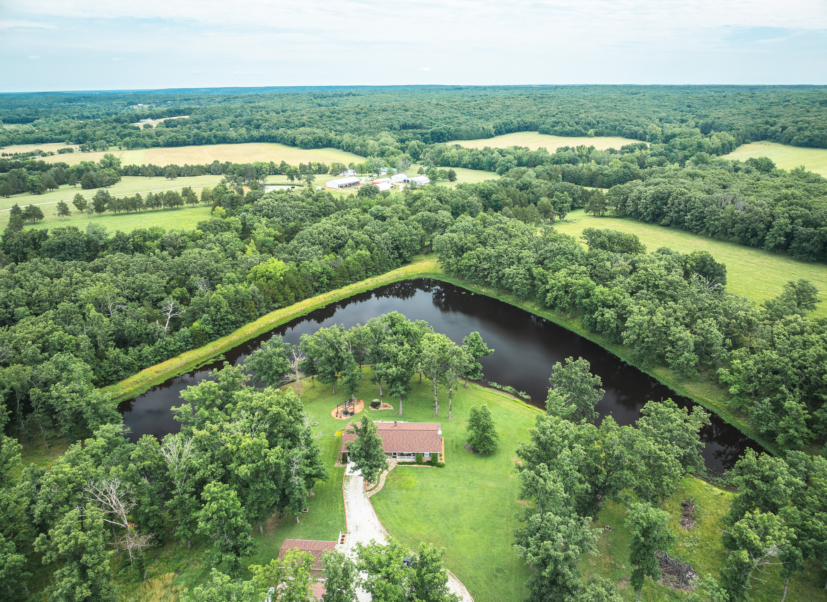 Pleasant Ridge Lake & Home