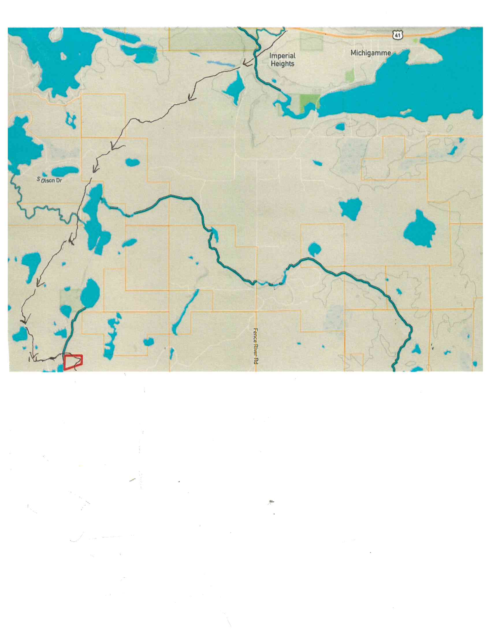 Michigan Private Lake Lot  50178194