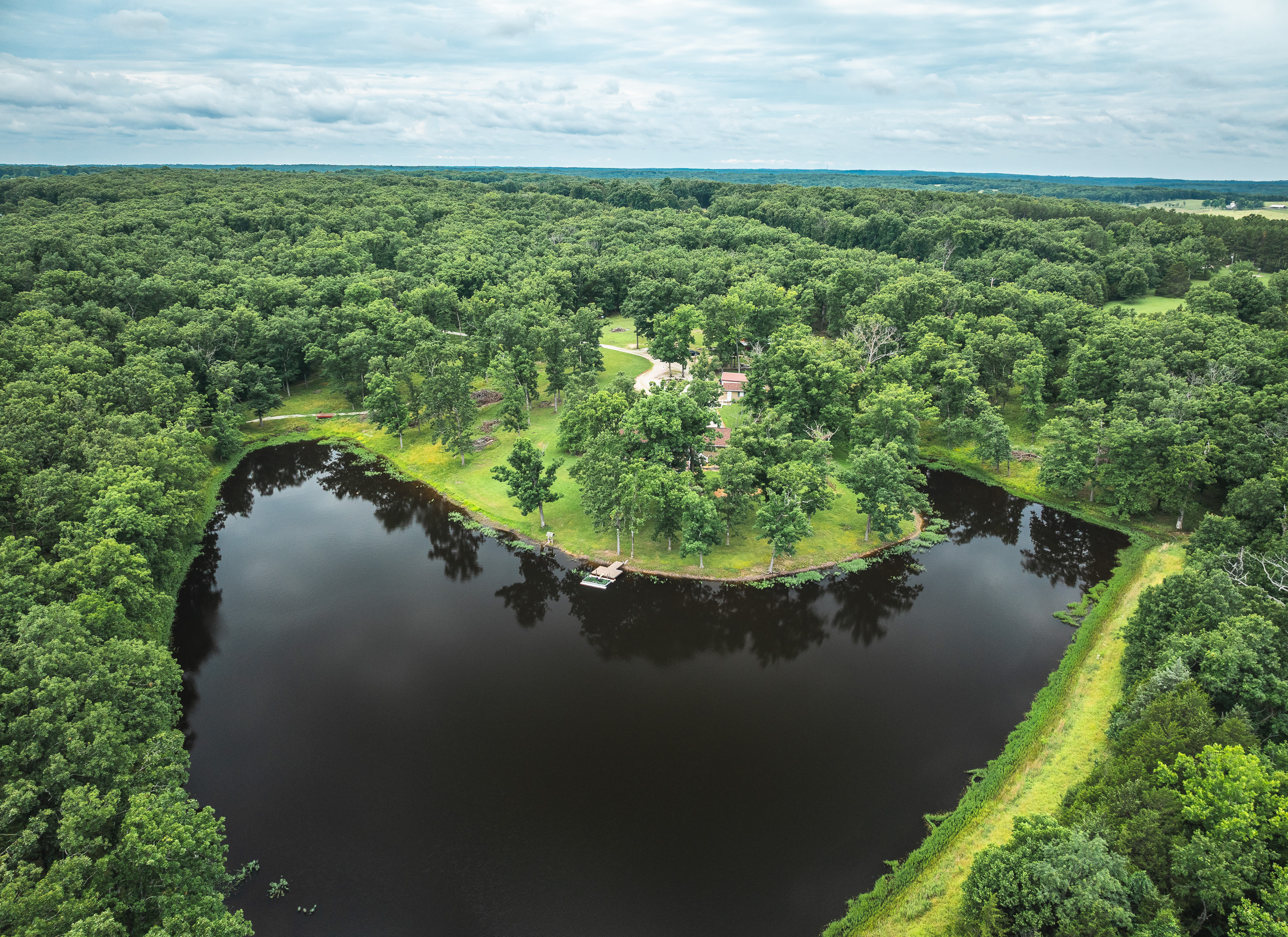 Pleasant Ridge Lake & Home