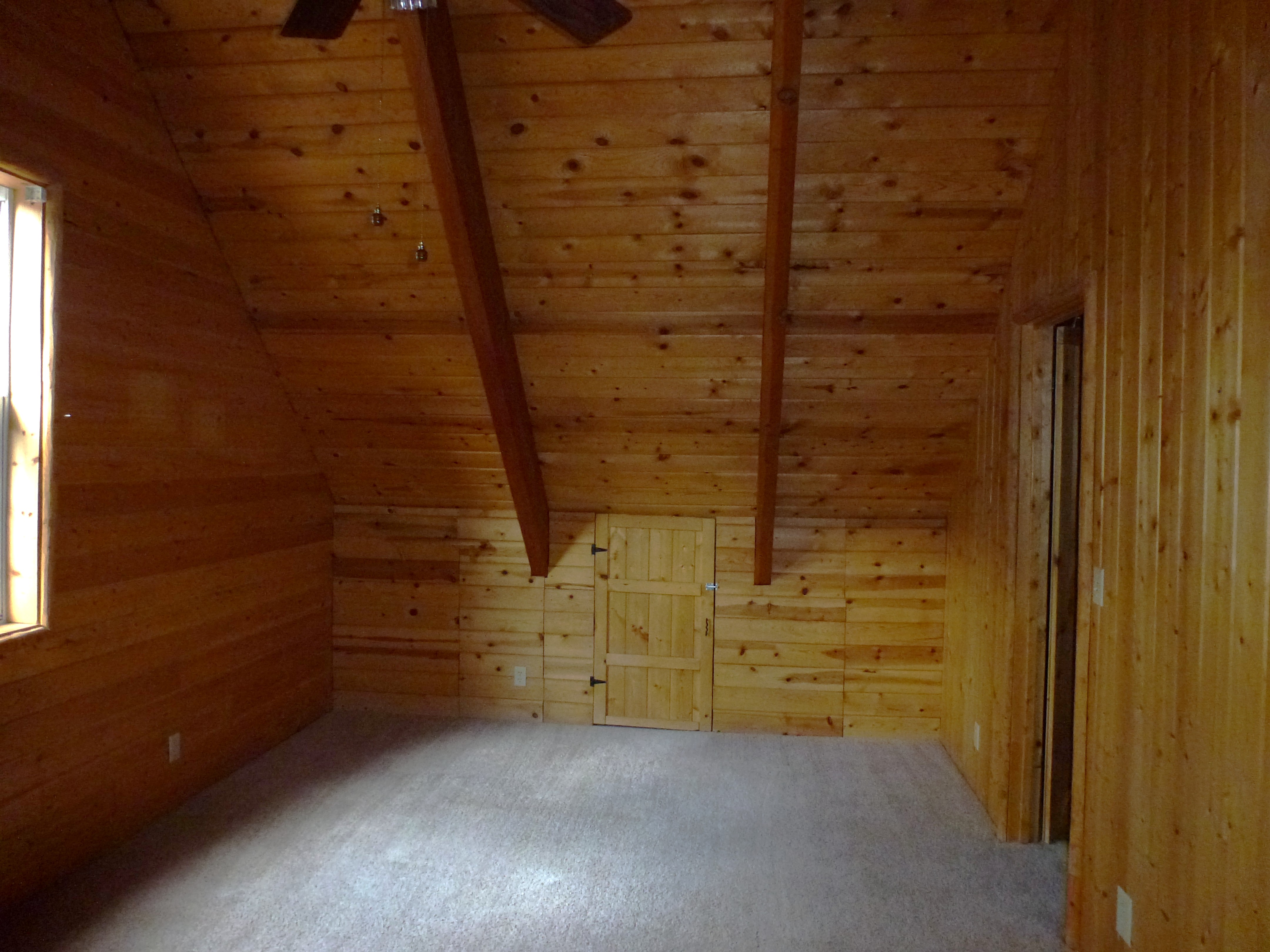 Log Home in the Pines