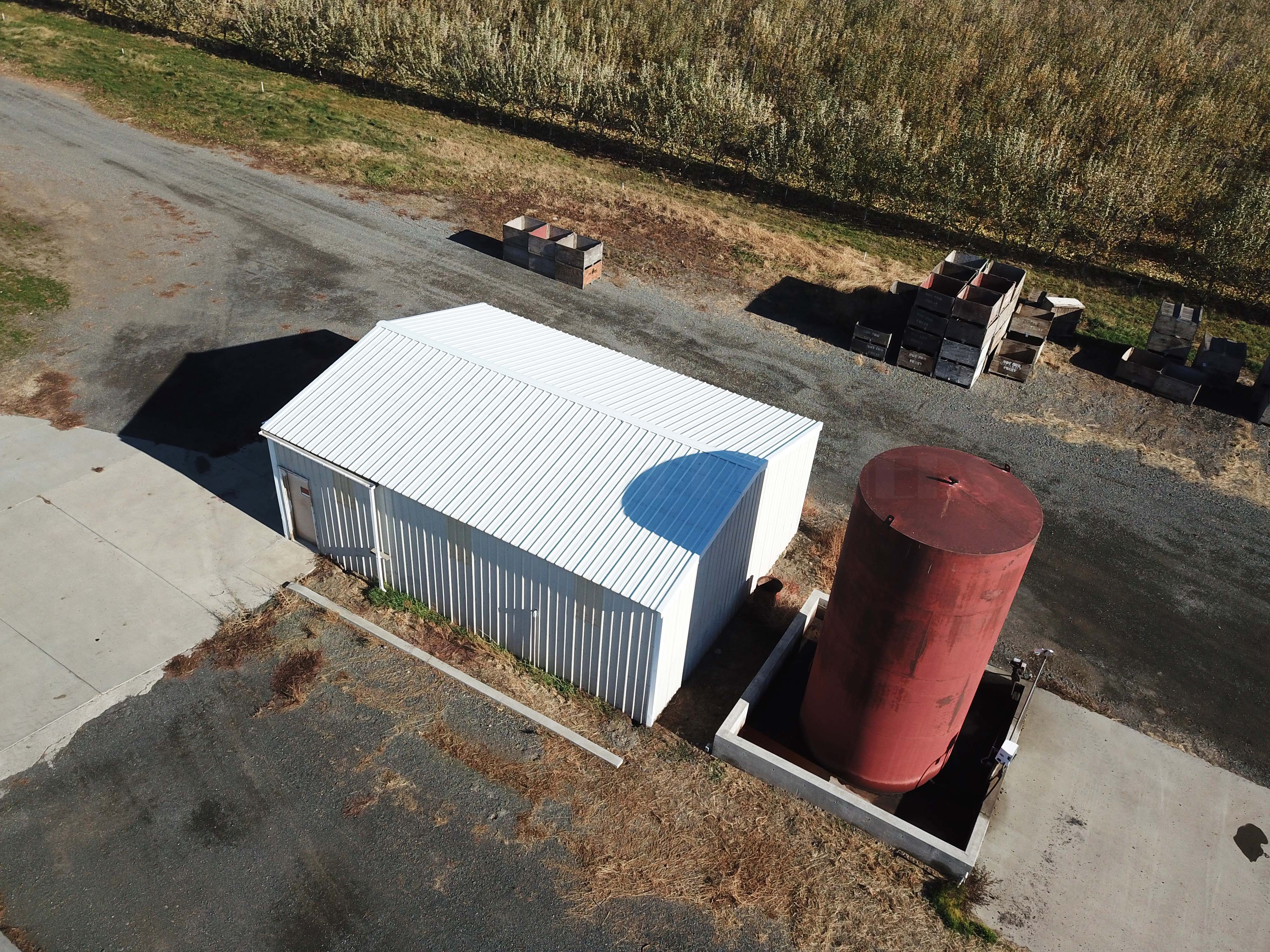 Apple Orchard w Equipment, House and Shops!
