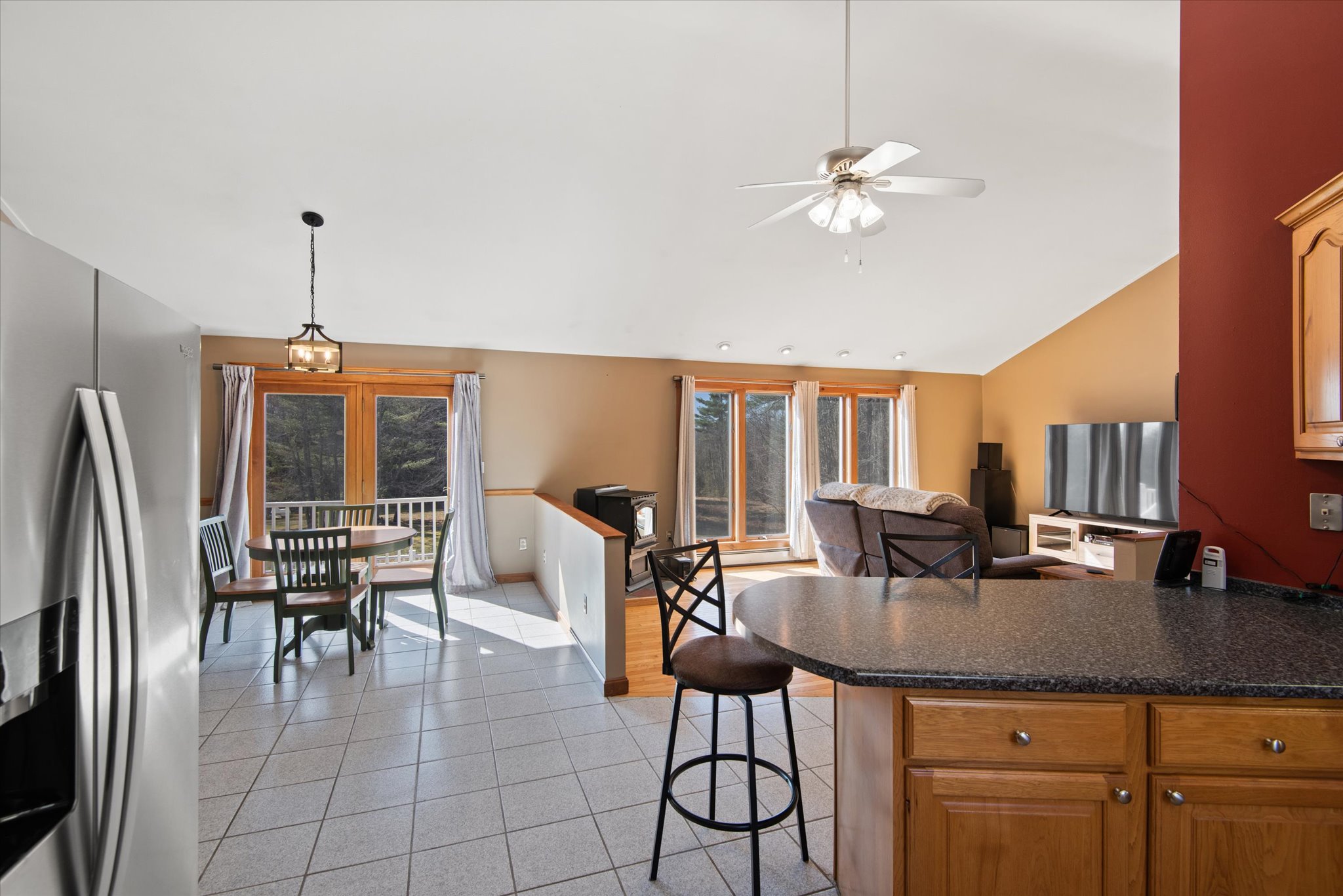 Contemporary Ranch in Country Setting