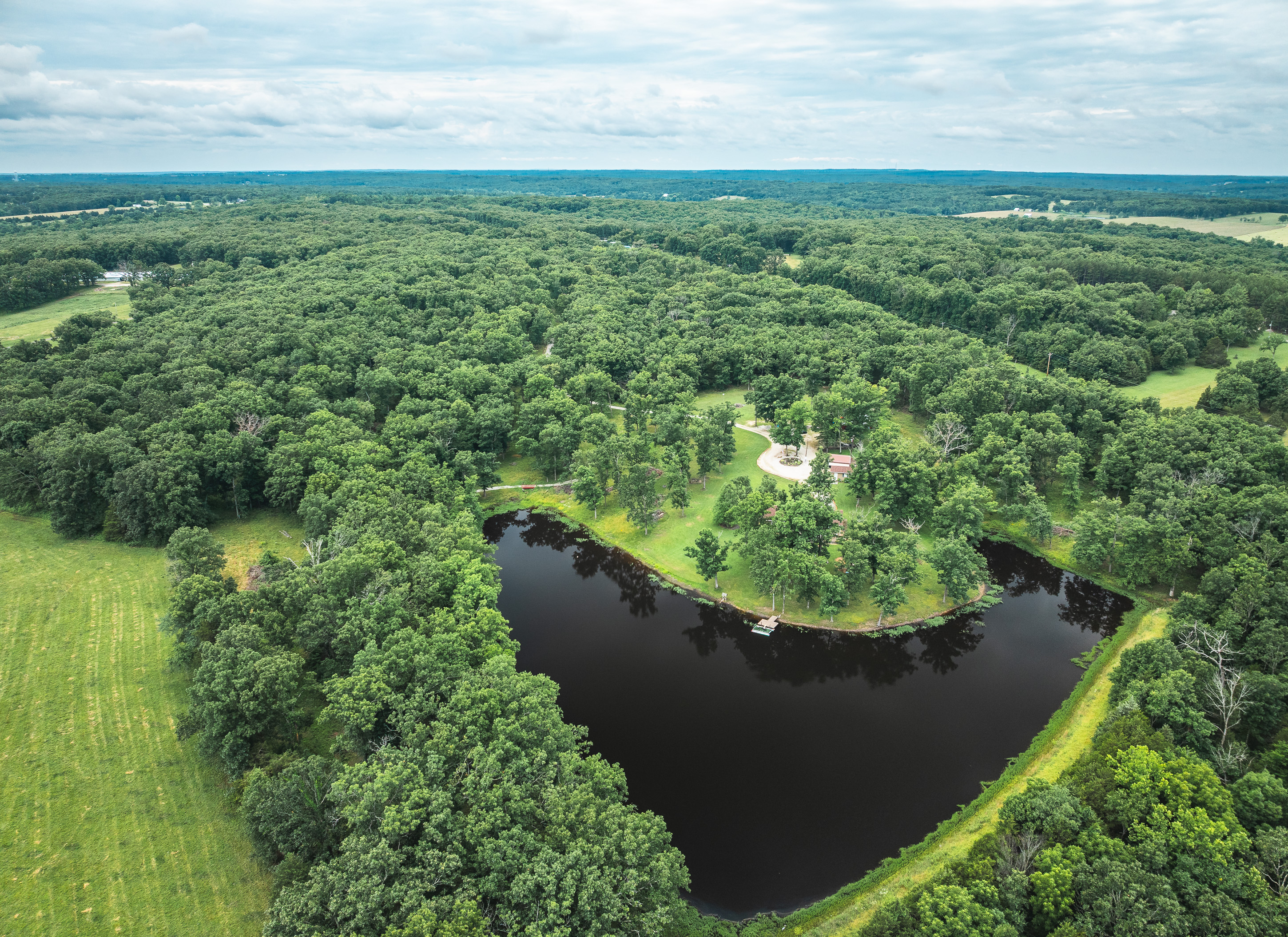 Pleasant Ridge Lake & Home