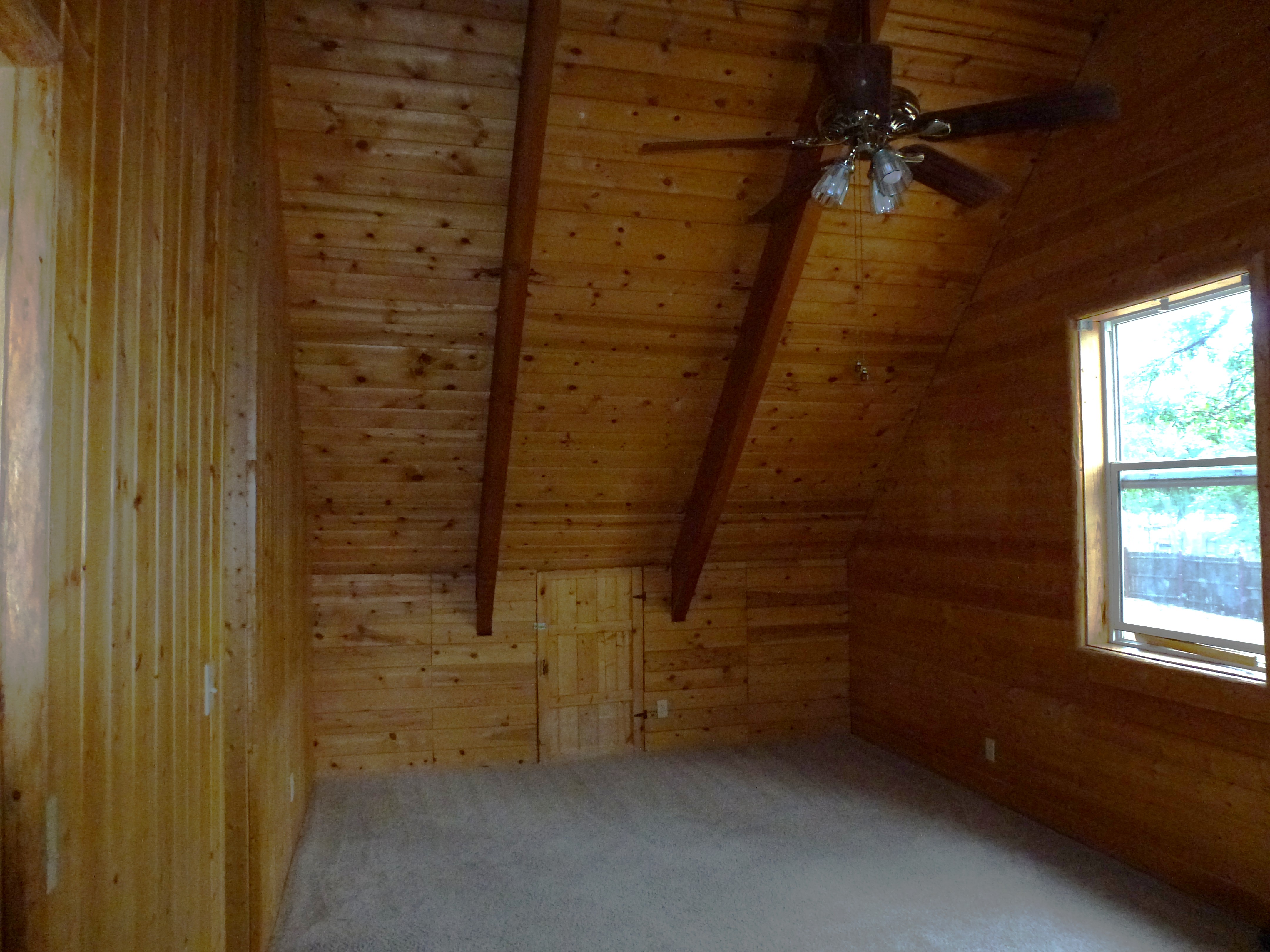 Log Home in the Pines