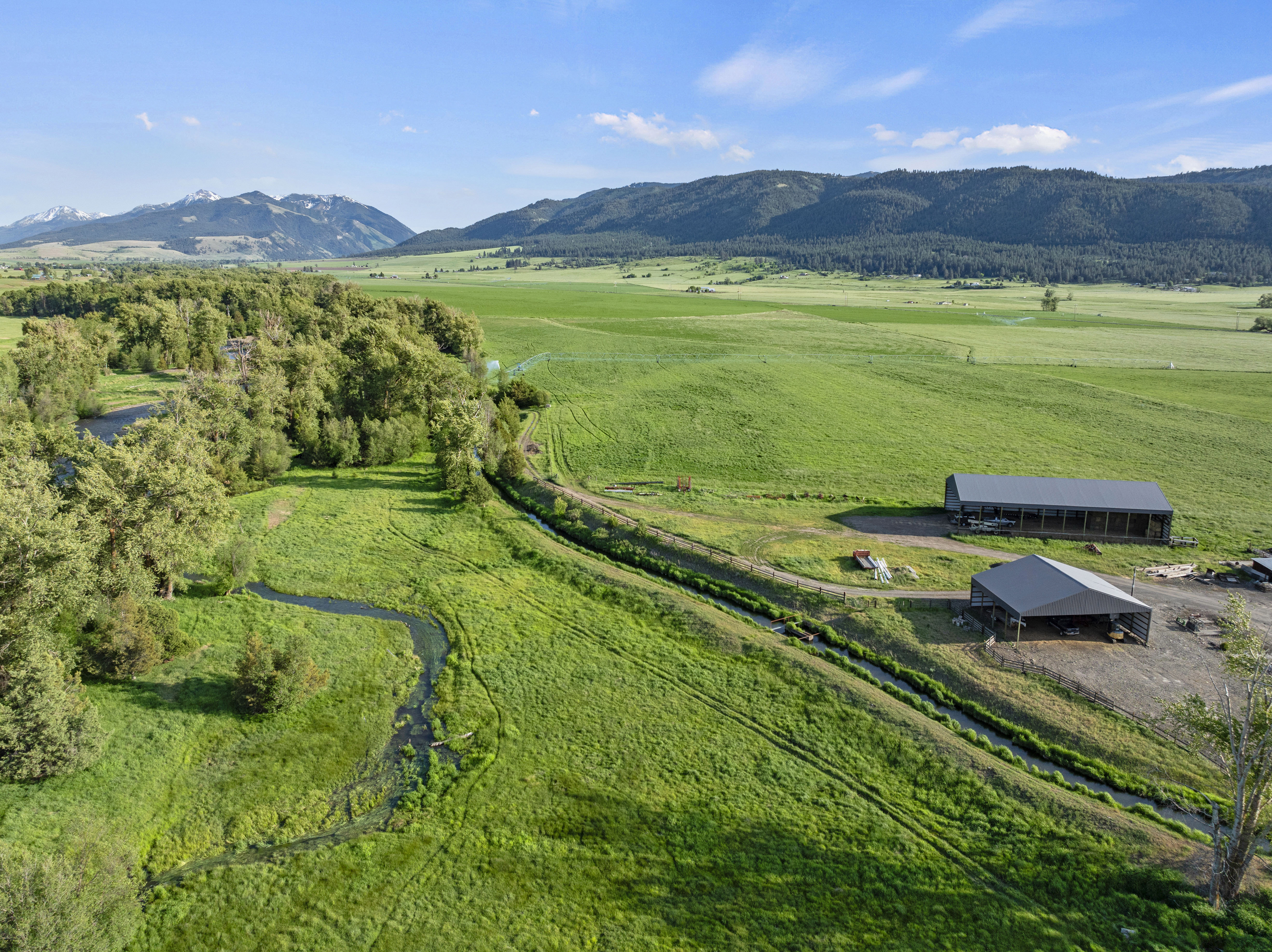 The Baker and Johnston Ranches - Stunning Riverfront Ranch for Sale in Wallowa County