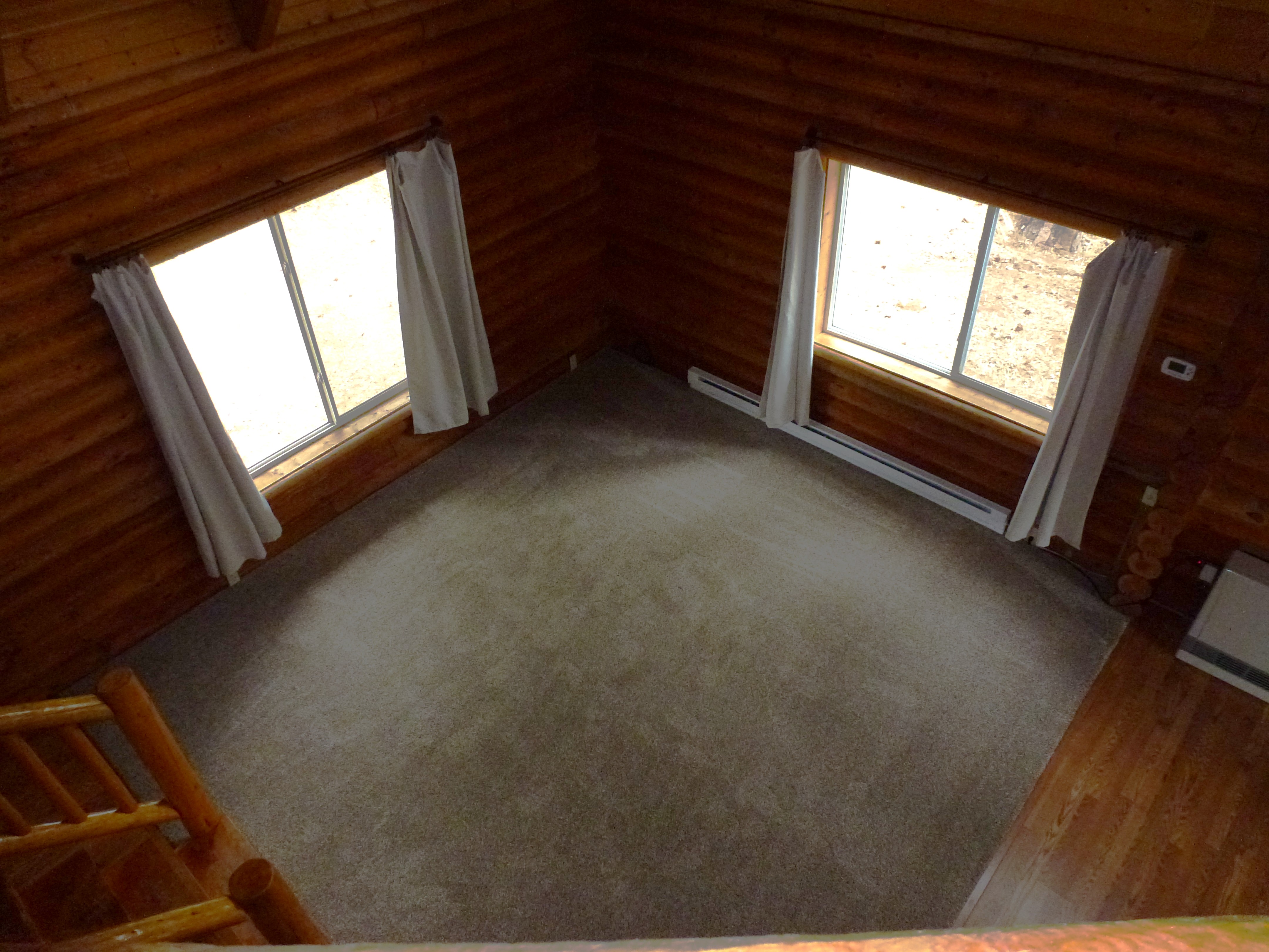 Log Home in the Pines