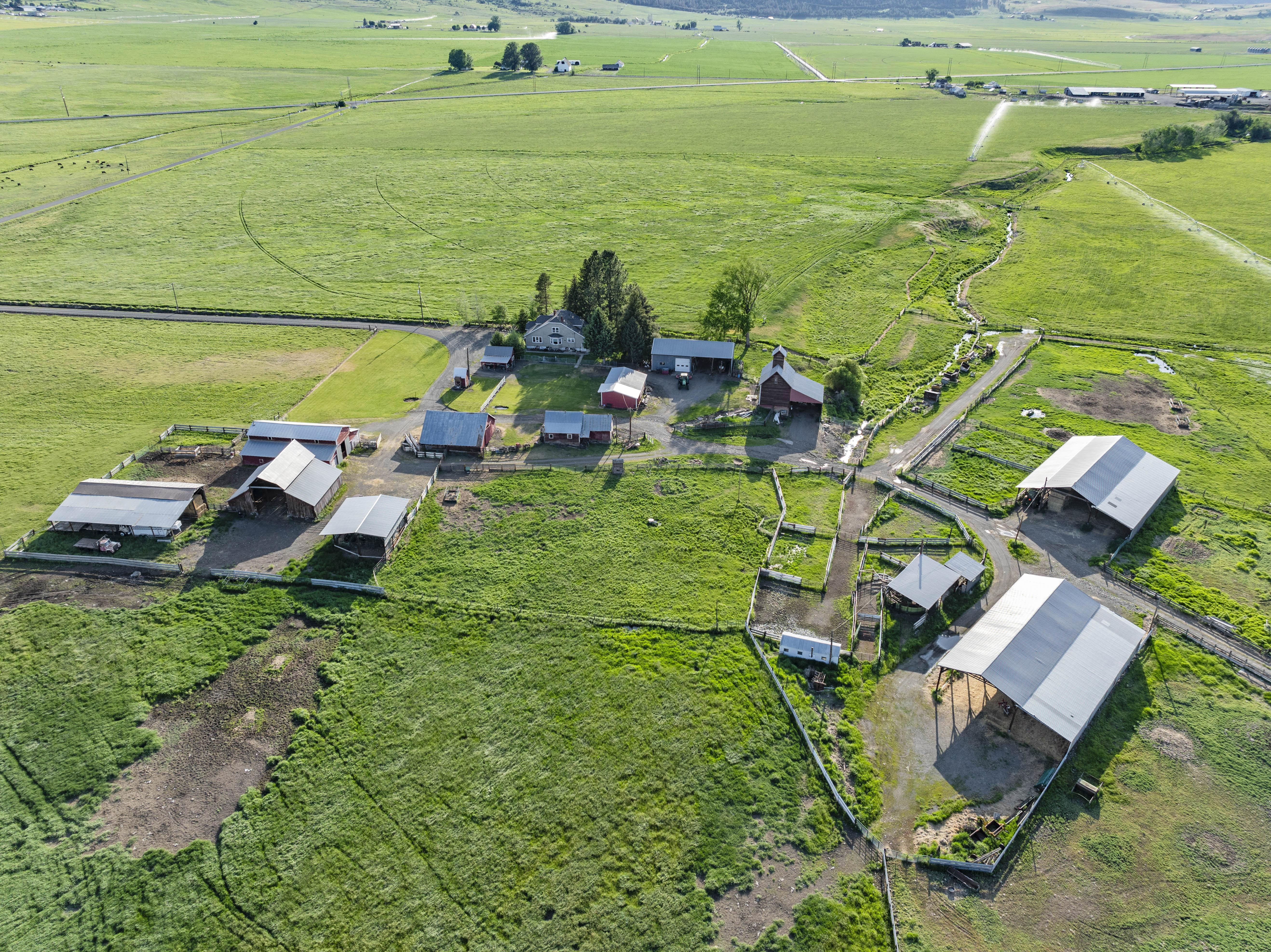 The Baker and Johnston Ranches - Stunning Riverfront Ranch for Sale in Wallowa County